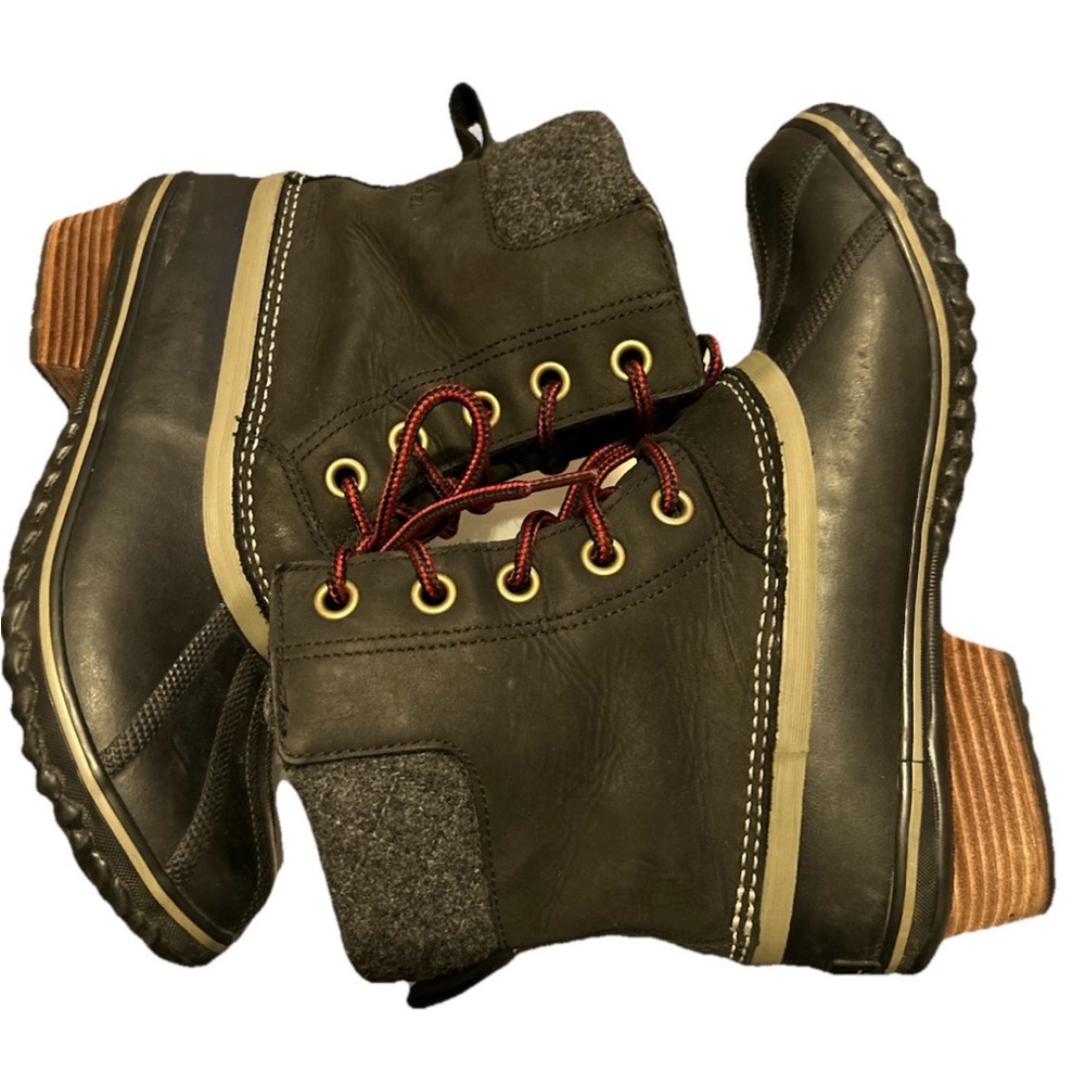 SOREL Slimpack II Gorpcore Duck Boots Waterproof Insulated Women's sz 9